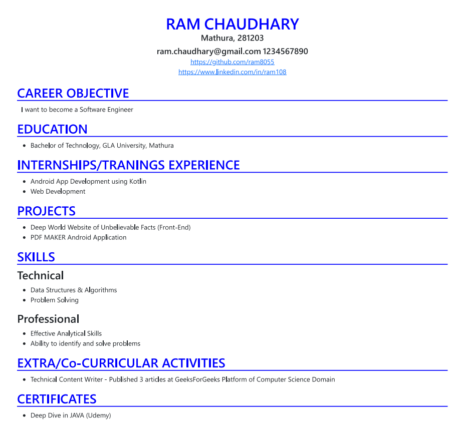 Resume-Template